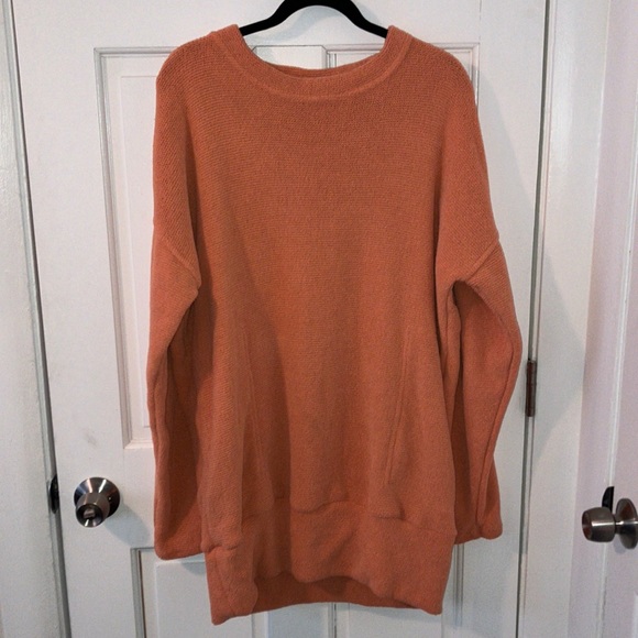 Free People Dresses & Skirts - FREE PEOPLE FP Beach Oversized Jumper / Dress Orange Size Medium